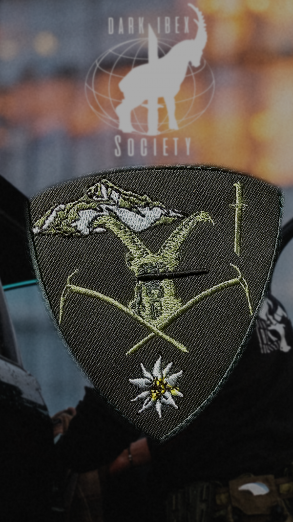 Dark Ibex Society Patch - Image 3